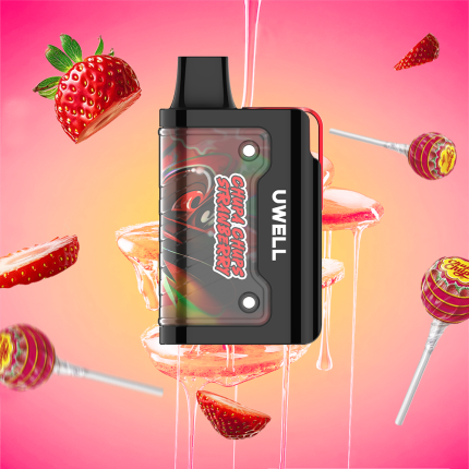 UWELL 7000 Chupa Chups Strawberry | VapeWellAus