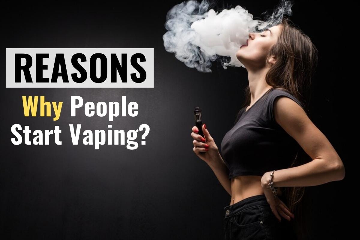 why do people vape